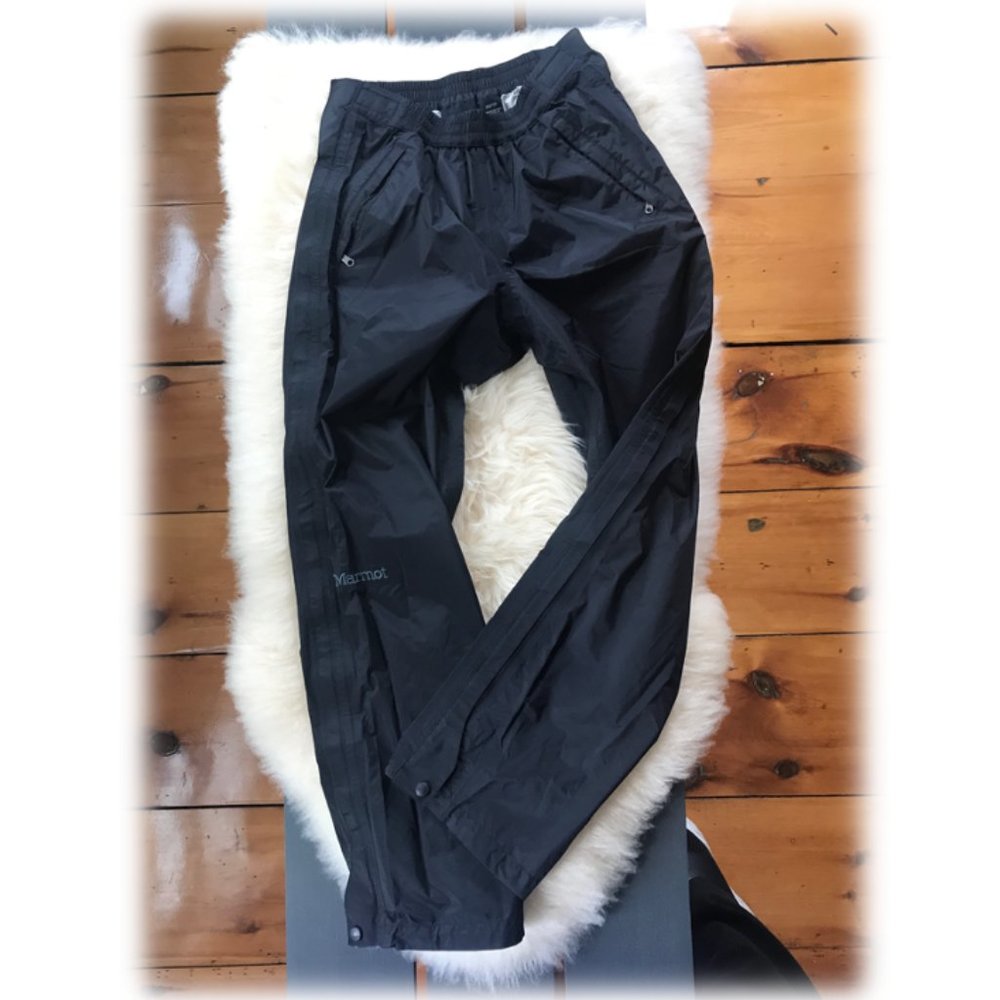 Marmot Precip Full Zip Rain Pants Black XSmall